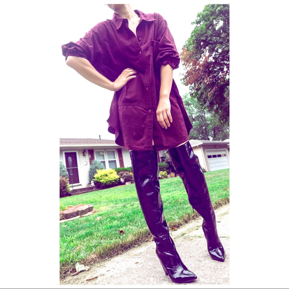 Over sized button up or button down. - Picture 4 of 4